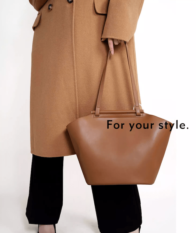 Casual Tote Leather Top Handle Bag