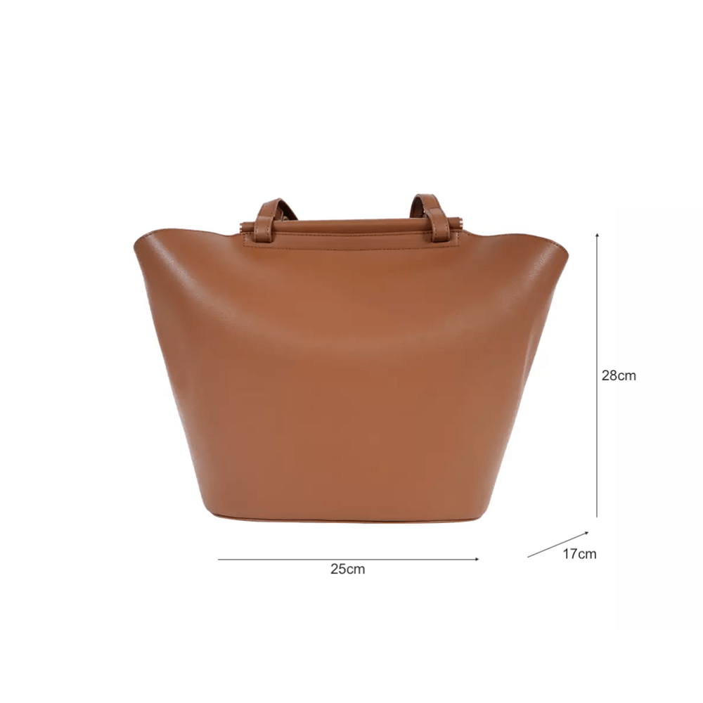 Casual Tote Leather Top Handle Bag