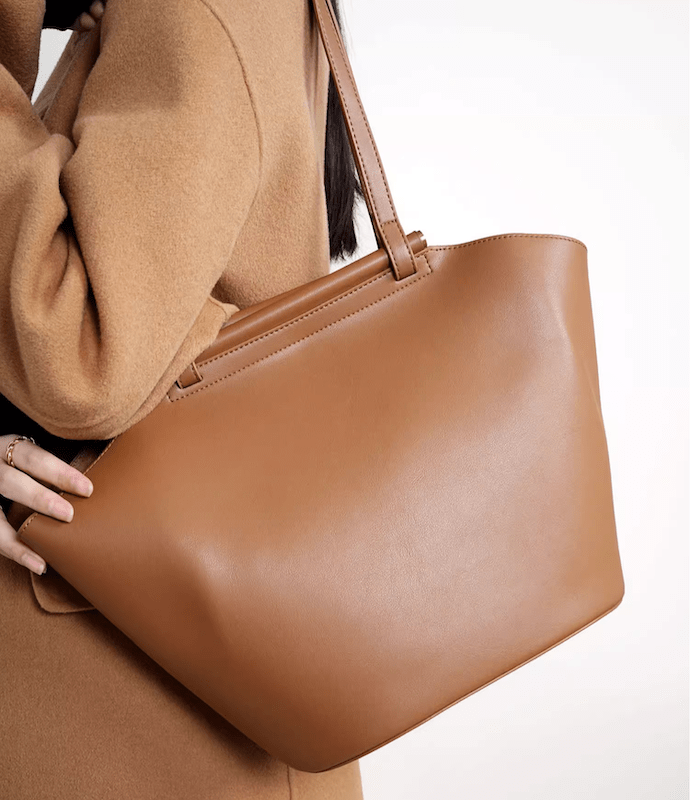 Casual Tote Leather Top Handle Bag