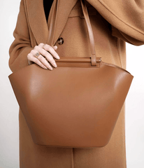 Casual Tote Leather Top Handle Bag