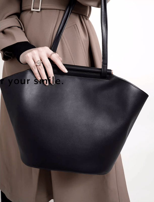 Casual Tote Leather Top Handle Bag