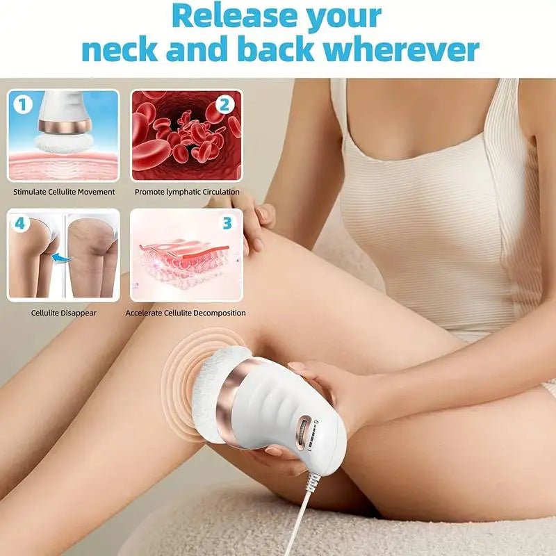 Cellulite Massager Body Slim Sculpting Machine - Handheld Electric Massage Gun