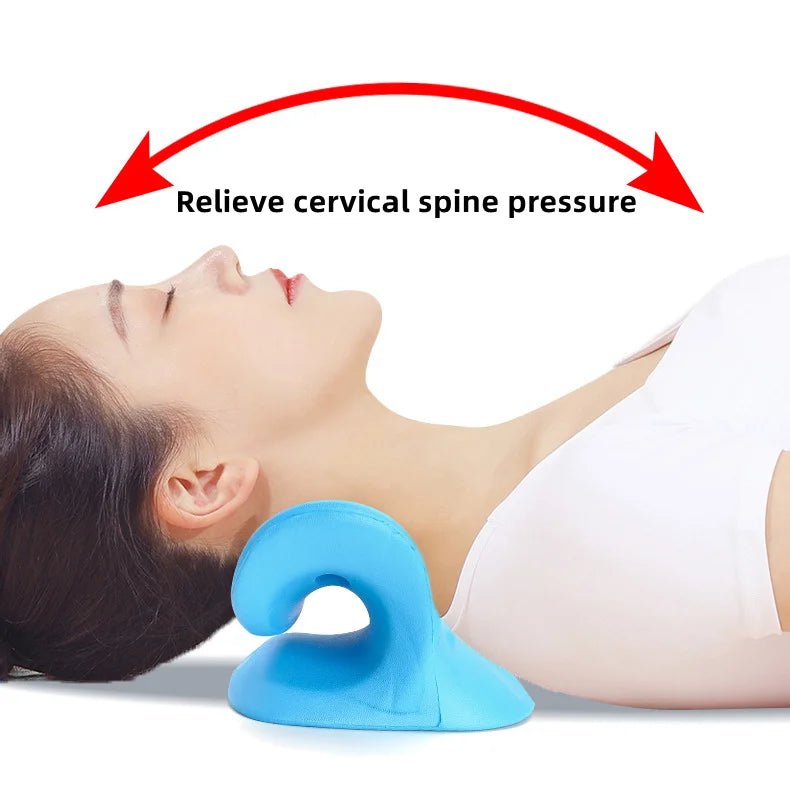Cervical Spine Stretch Relaxer Neck Shoulder Massage Traction Device