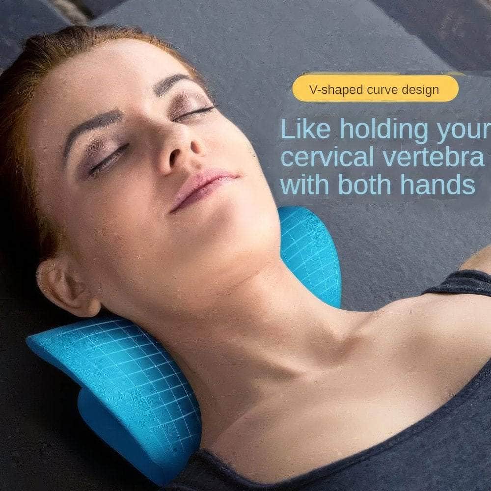 Cervical Spine Stretch Relaxer Neck Shoulder Massage Traction Device