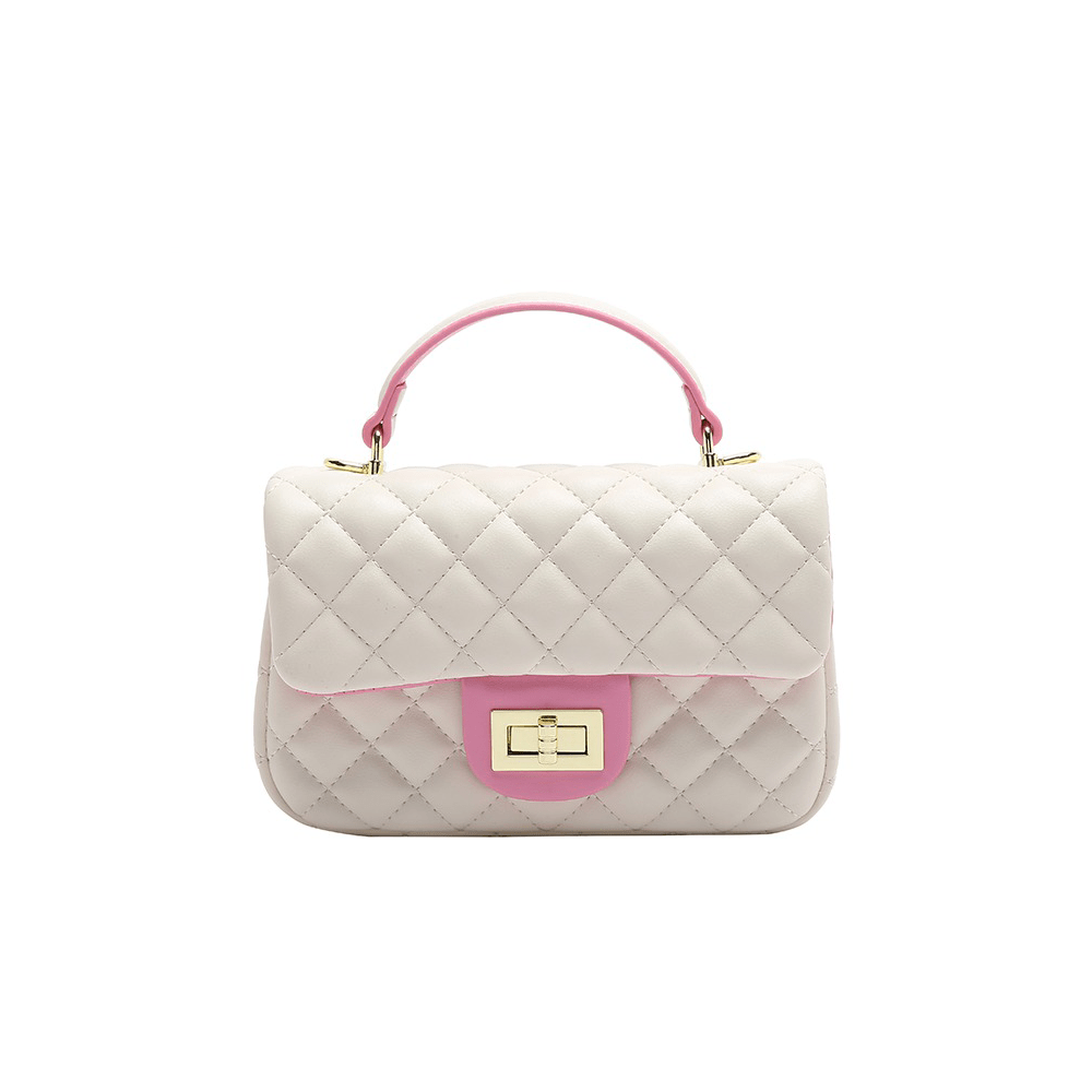 Chain Embellished Quilted Crossbody Bag