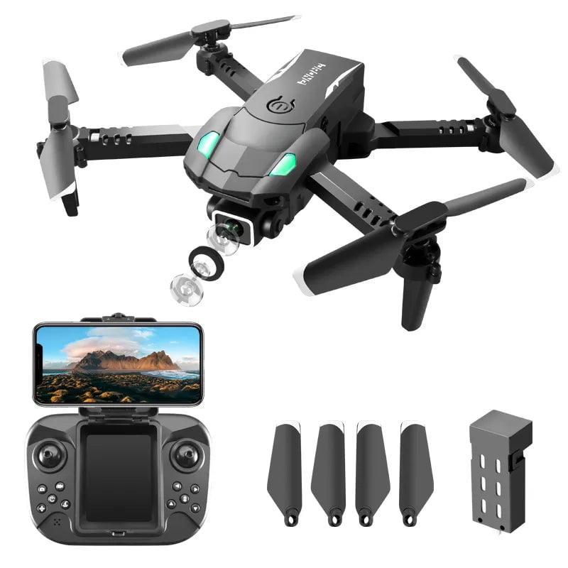 ChatGPT New S128 Mini Drone: 4K Camera, Obstacle Avoidance, Foldable Quadcopter