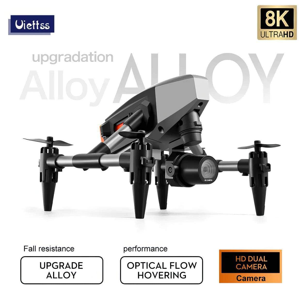 ChatGPT New XD1 Drone: 8K HD Camera, WiFi FPV, Alloy Architecture