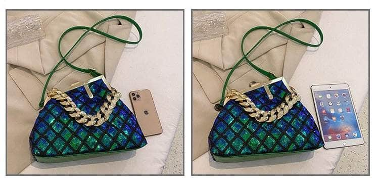 Chic Bedazzled Crossbody Purse