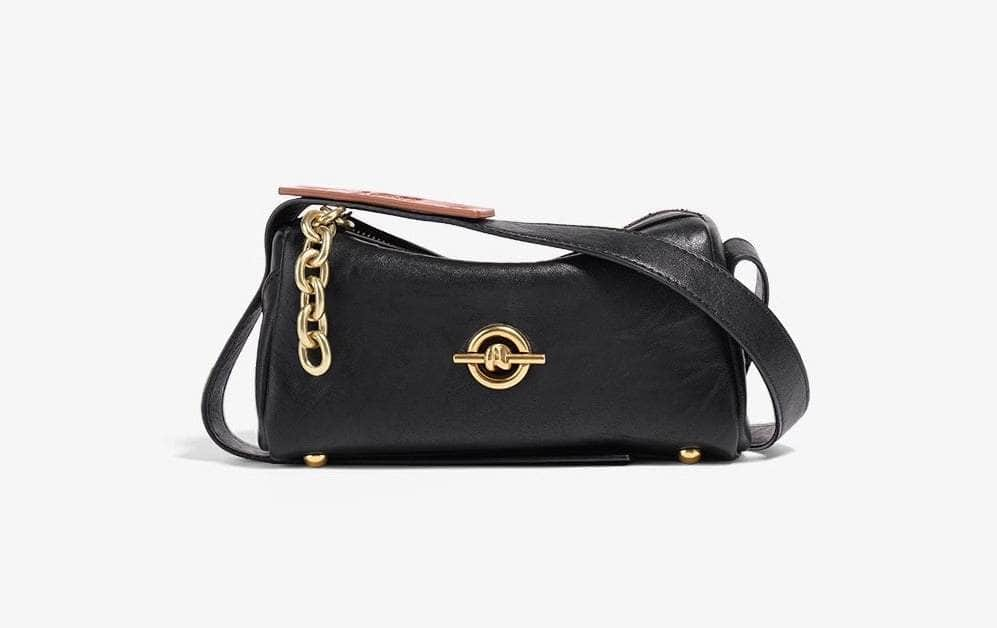 Chic Chain-Strap Hobo Purse