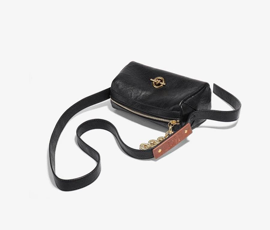 Chic Chain-Strap Hobo Purse