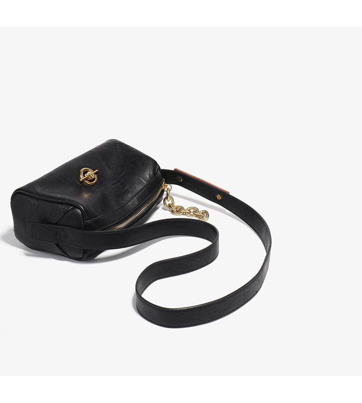 Chic Chain-Strap Hobo Purse