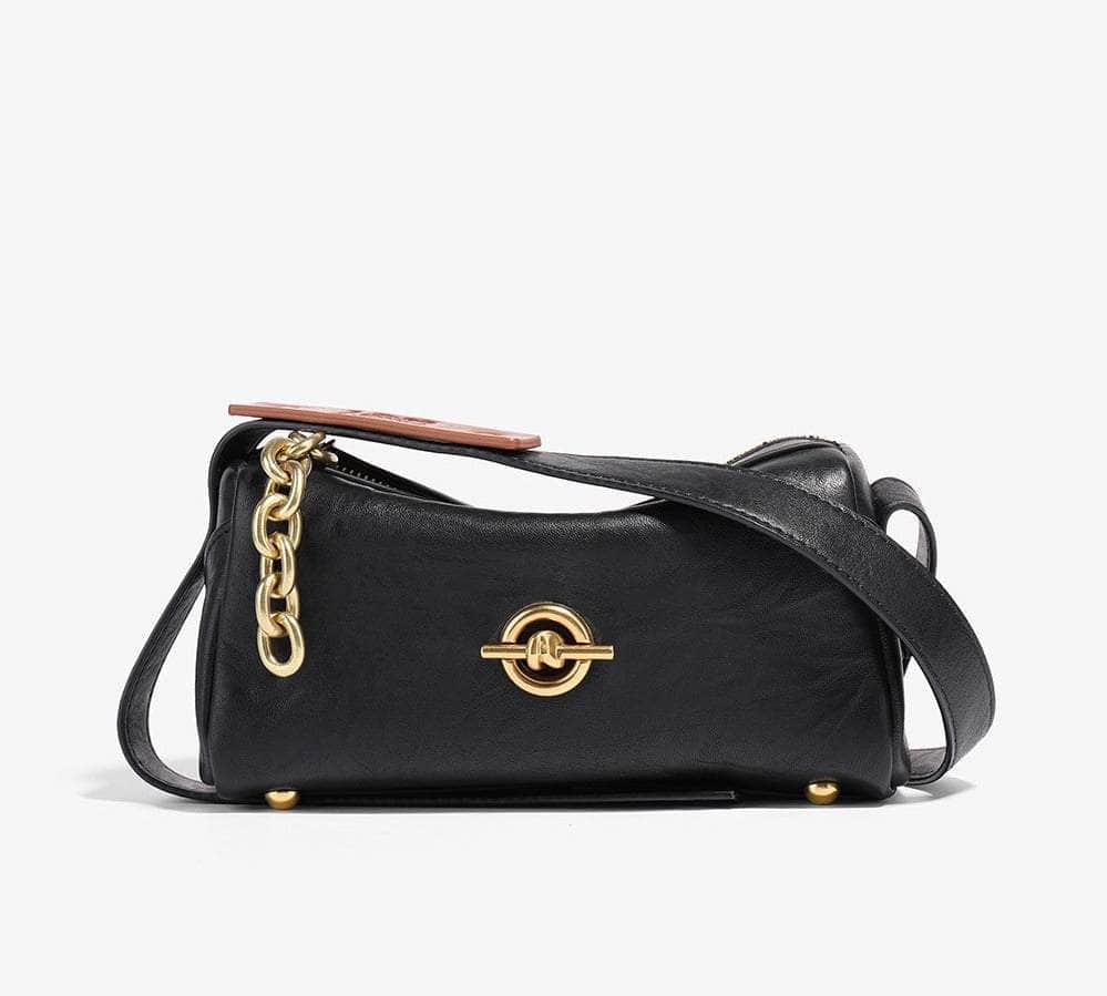 Chic Chain-Strap Hobo Purse