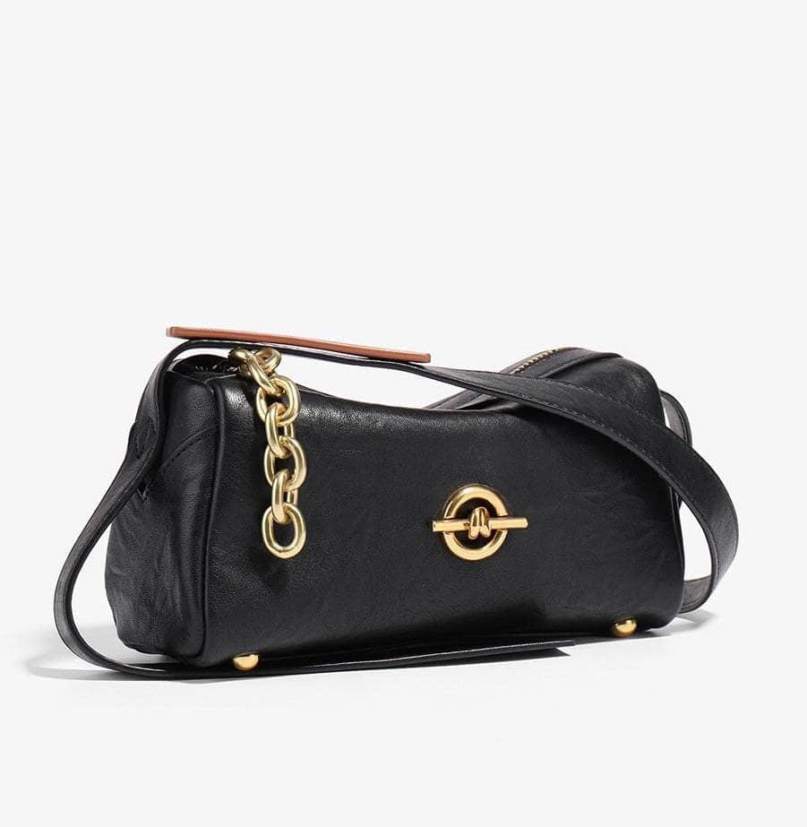 Chic Chain-Strap Hobo Purse