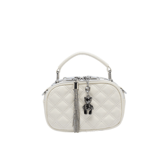 Chic Charisma Quilted Chain Satchel Bag