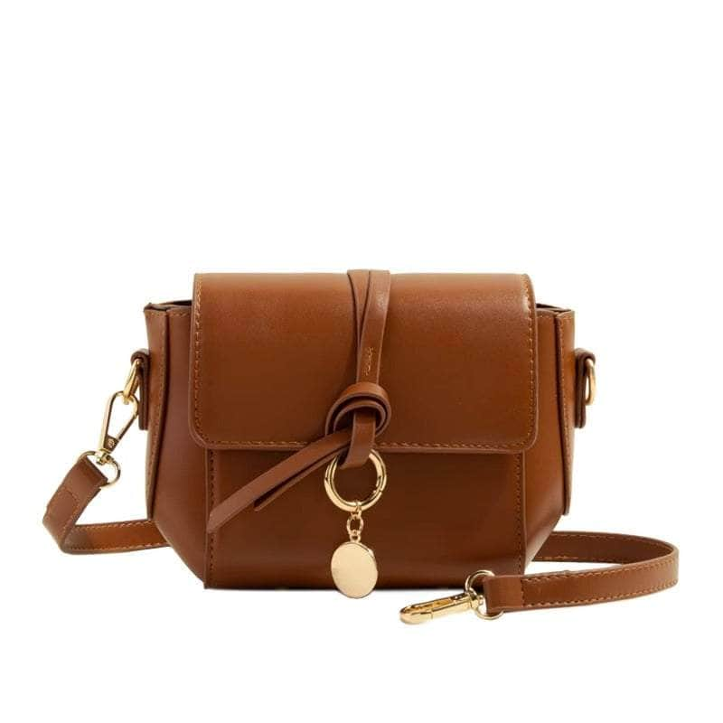 Chic Crossbody Leather Handbag