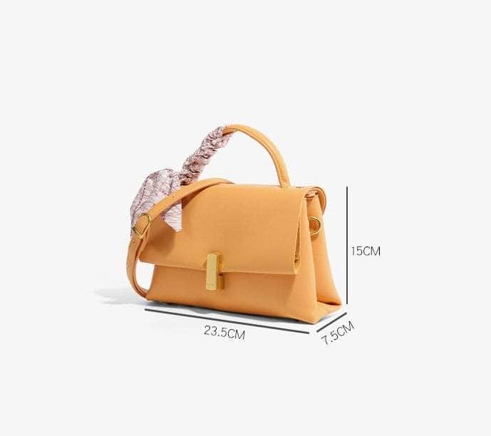 Chic Crossbody Leather Handbag