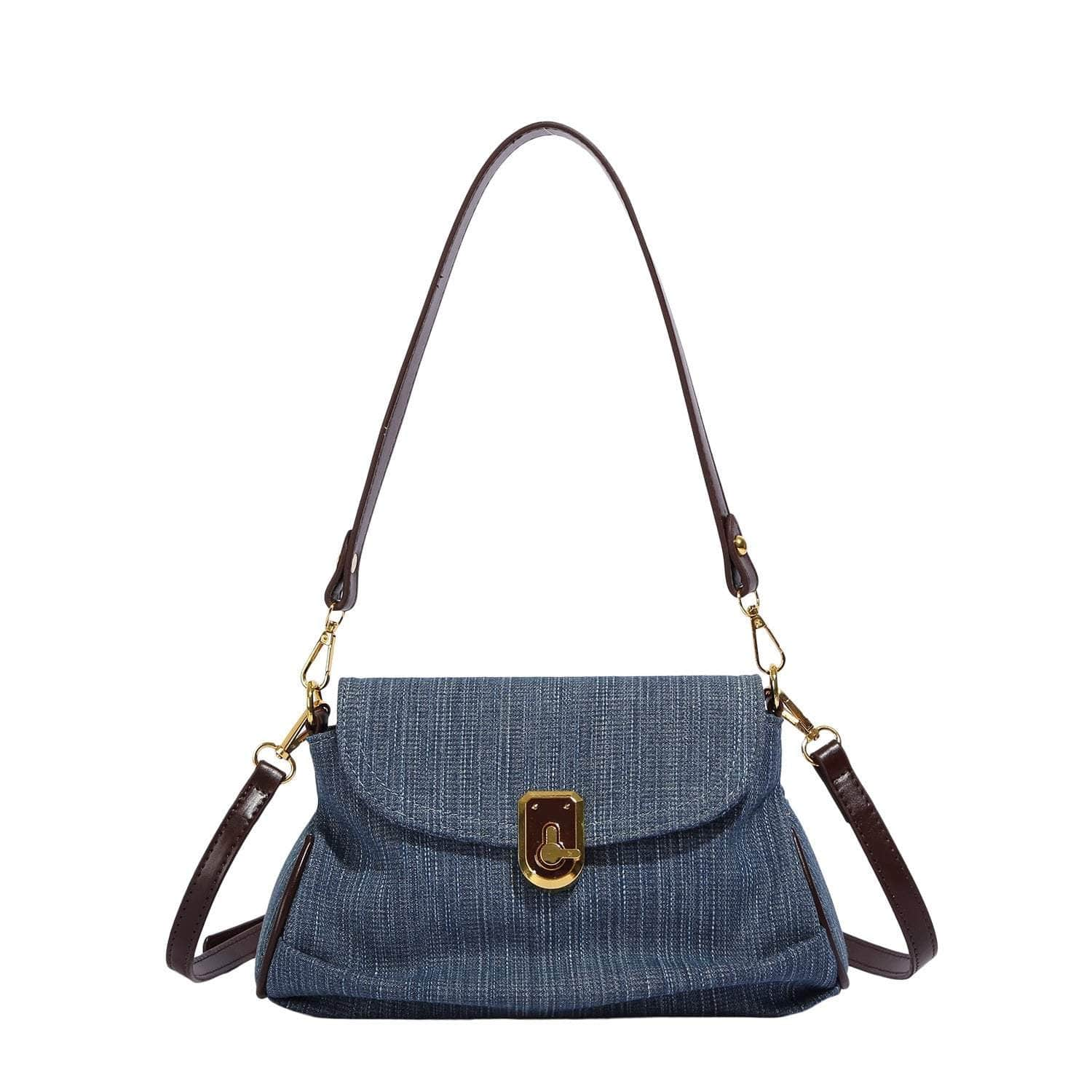 Chic Denim Shoulder Bag