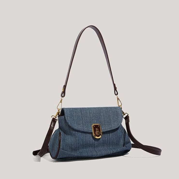 Chic Denim Shoulder Bag