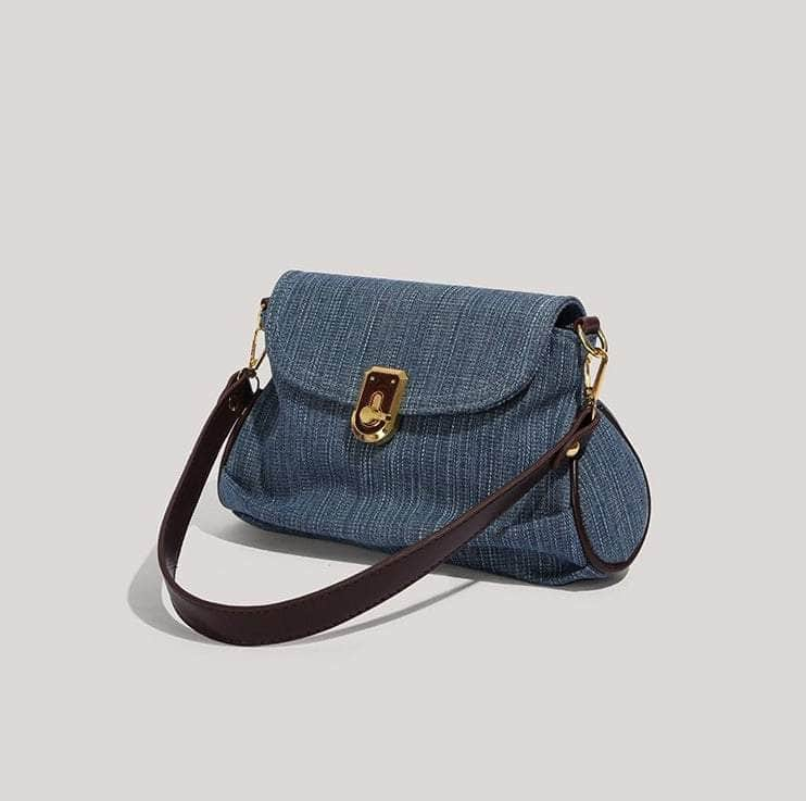 Chic Denim Shoulder Bag