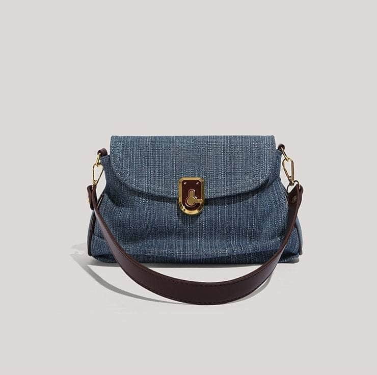 Chic Denim Shoulder Bag