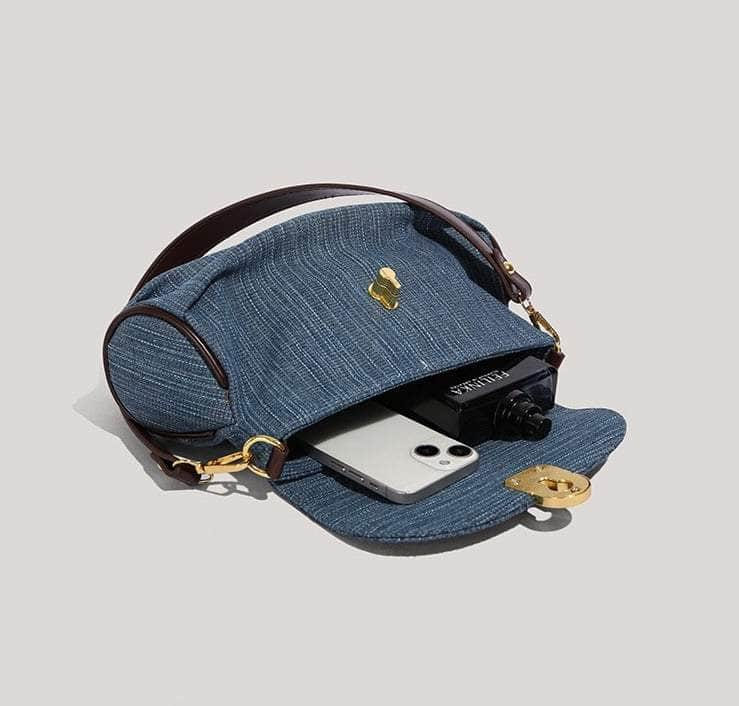 Chic Denim Shoulder Bag