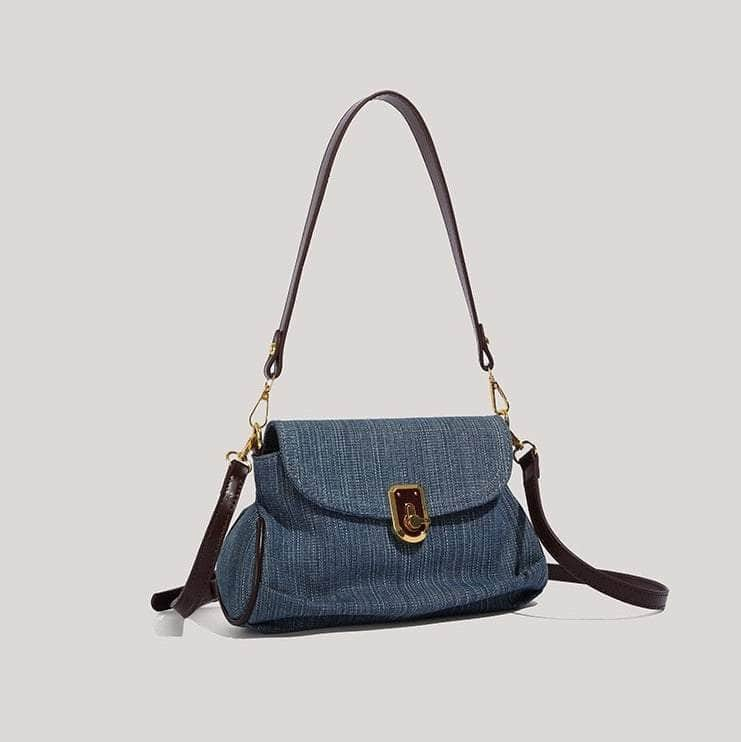 Chic Denim Shoulder Bag