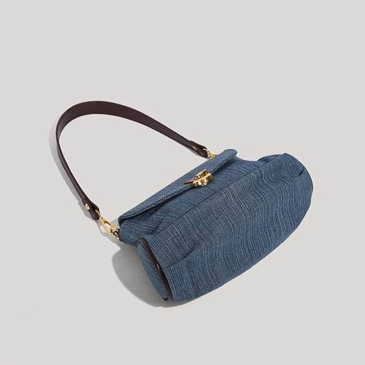 Chic Denim Shoulder Bag