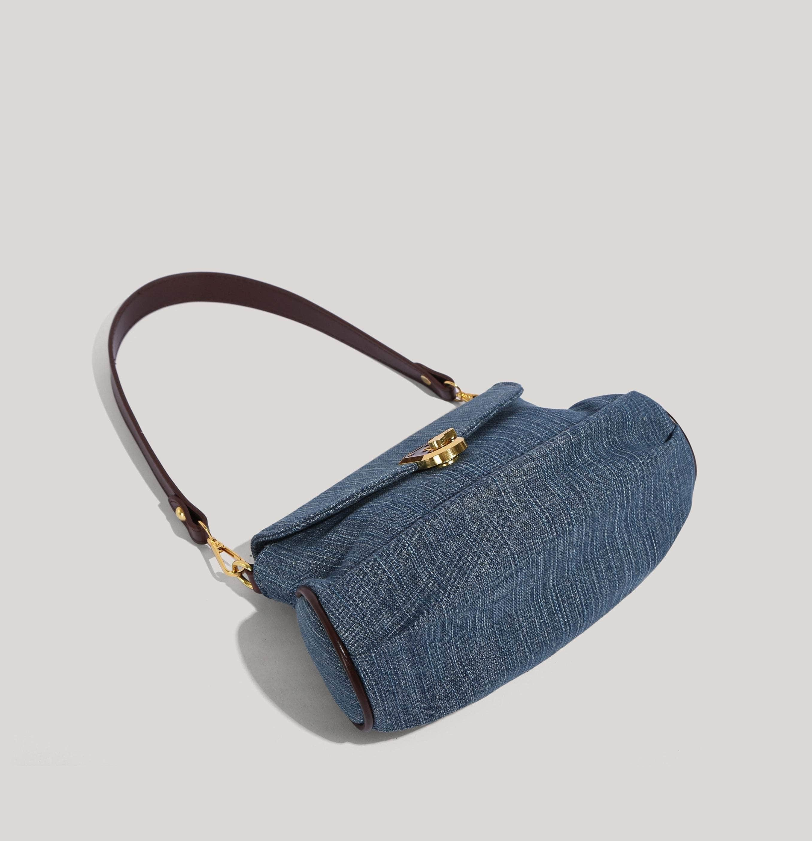 Chic Denim Shoulder Bag