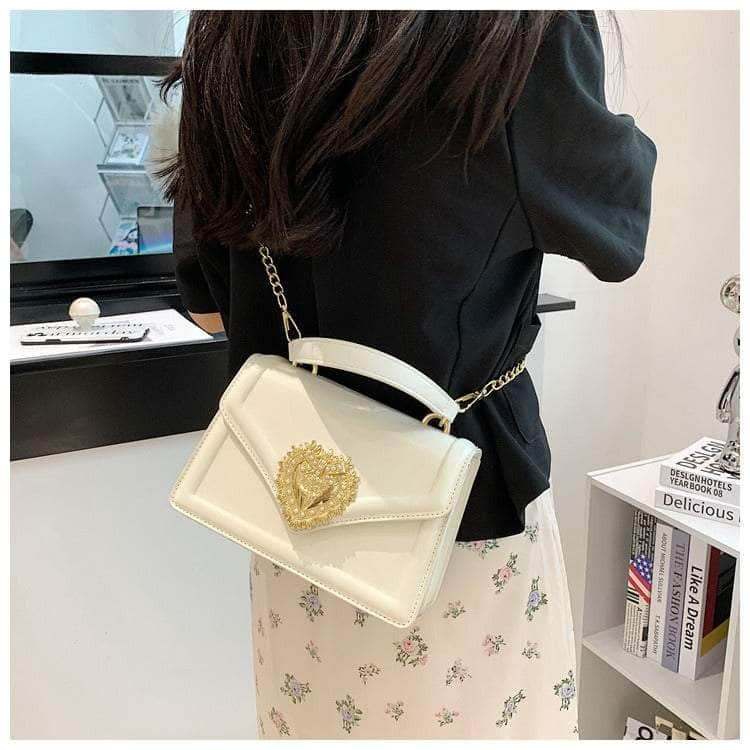 Chic Elegant Shoulder Leather Handbag