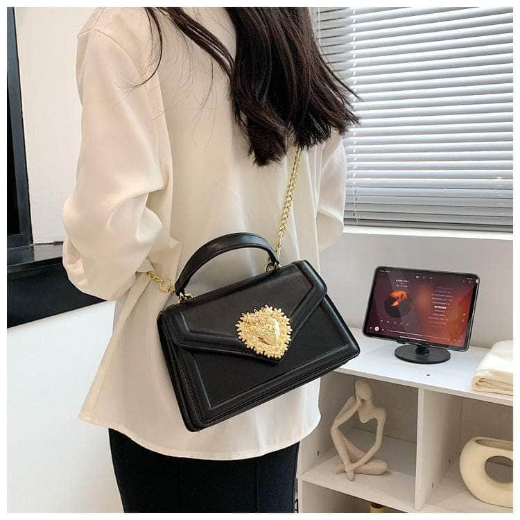 Chic Elegant Shoulder Leather Handbag