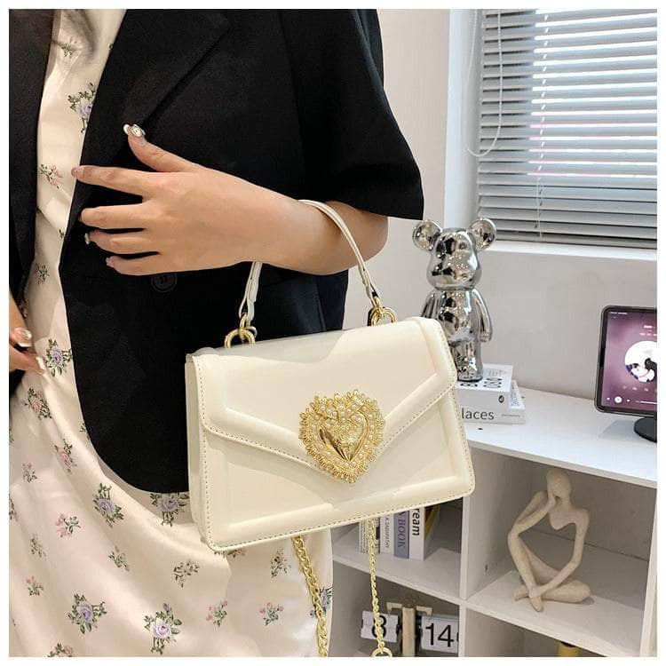 Chic Elegant Shoulder Leather Handbag