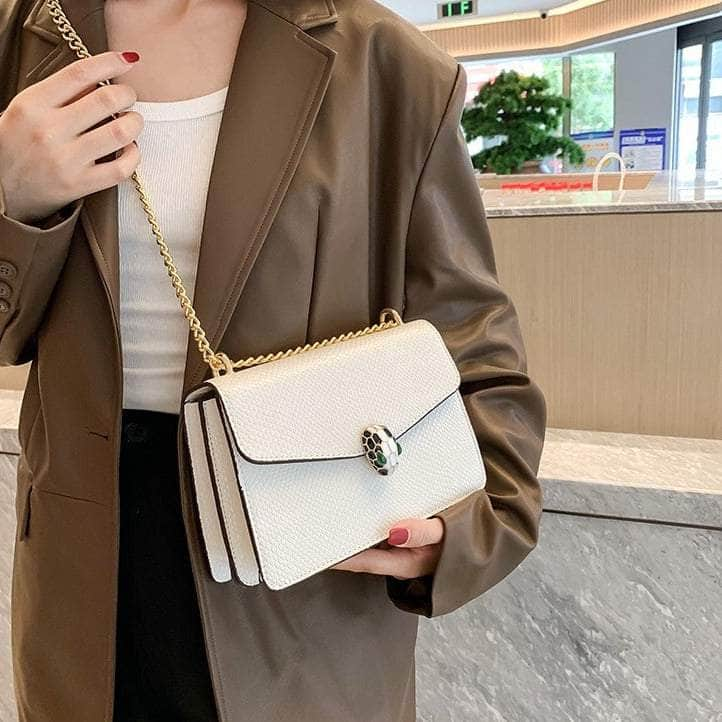 Chic Leather Sling Shoulder Purse