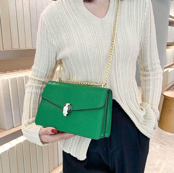 Chic Leather Sling Shoulder Purse