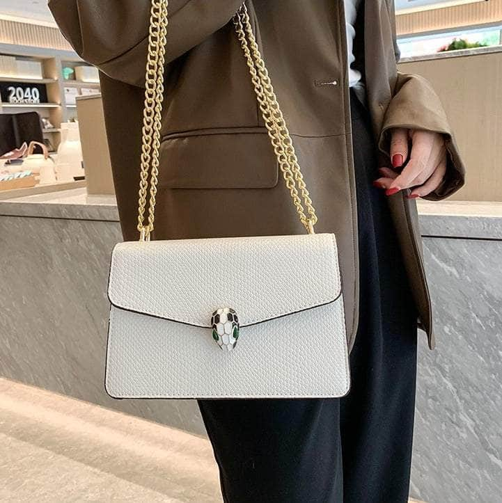 Chic Leather Sling Shoulder Purse