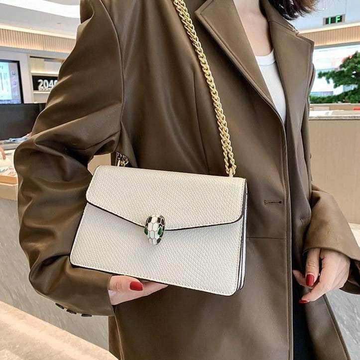 Chic Leather Sling Shoulder Purse