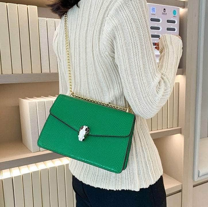 Chic Leather Sling Shoulder Purse