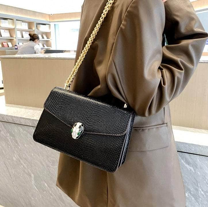 Chic Leather Sling Shoulder Purse