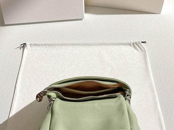 Chic Mini Flap Satchel Bag with Folded Top Handle