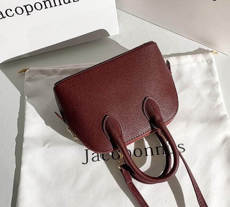 Chic Mini Leather Crossbody Handbag