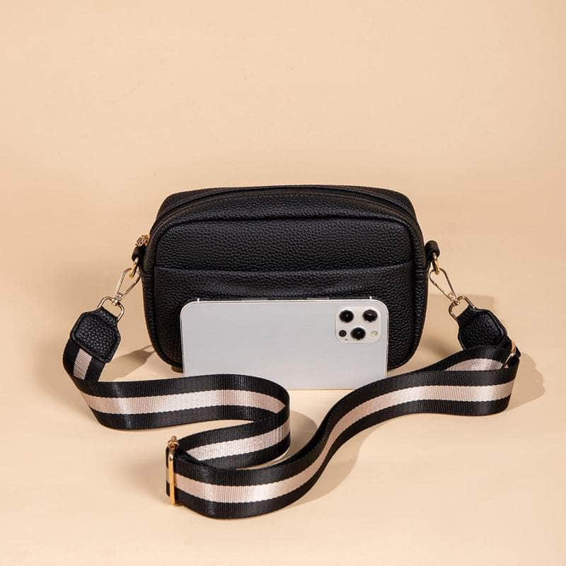 Chic Mini Vegan Leather Crossbody Bag