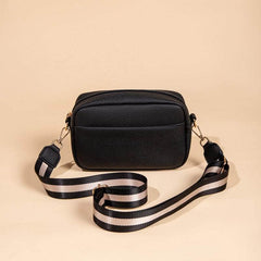 Chic Mini Vegan Leather Crossbody Bag