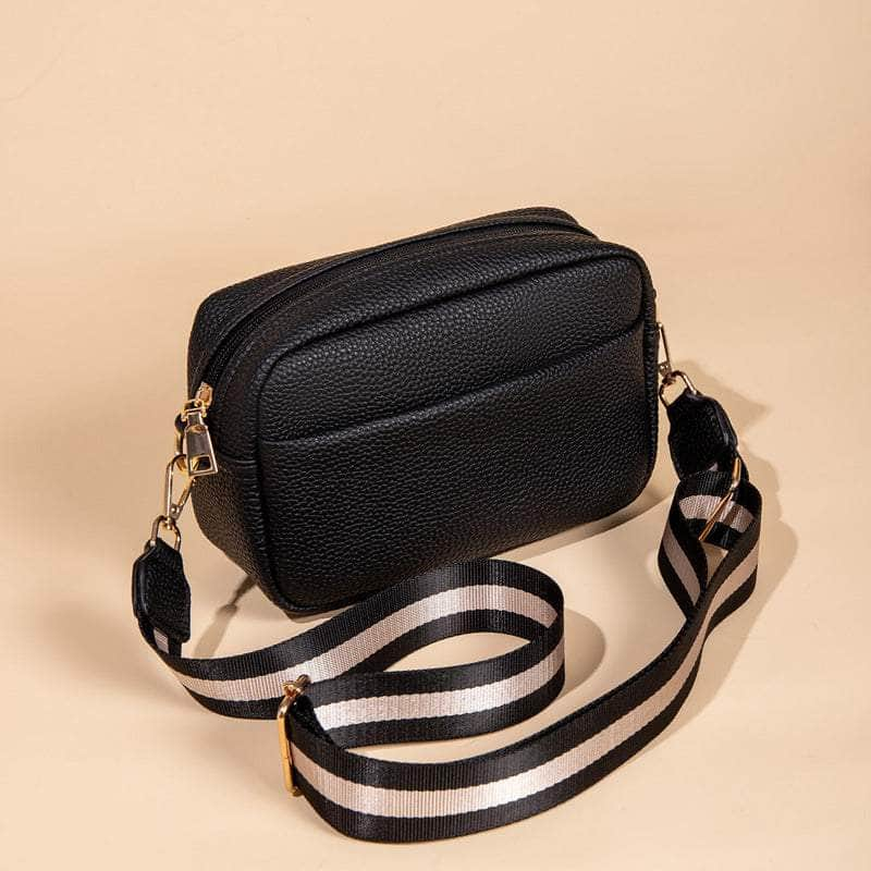 Chic Mini Vegan Leather Crossbody Bag