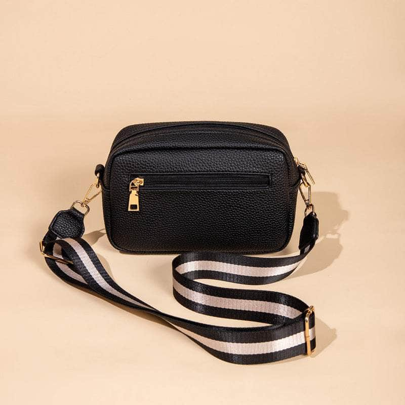 Chic Mini Vegan Leather Crossbody Bag