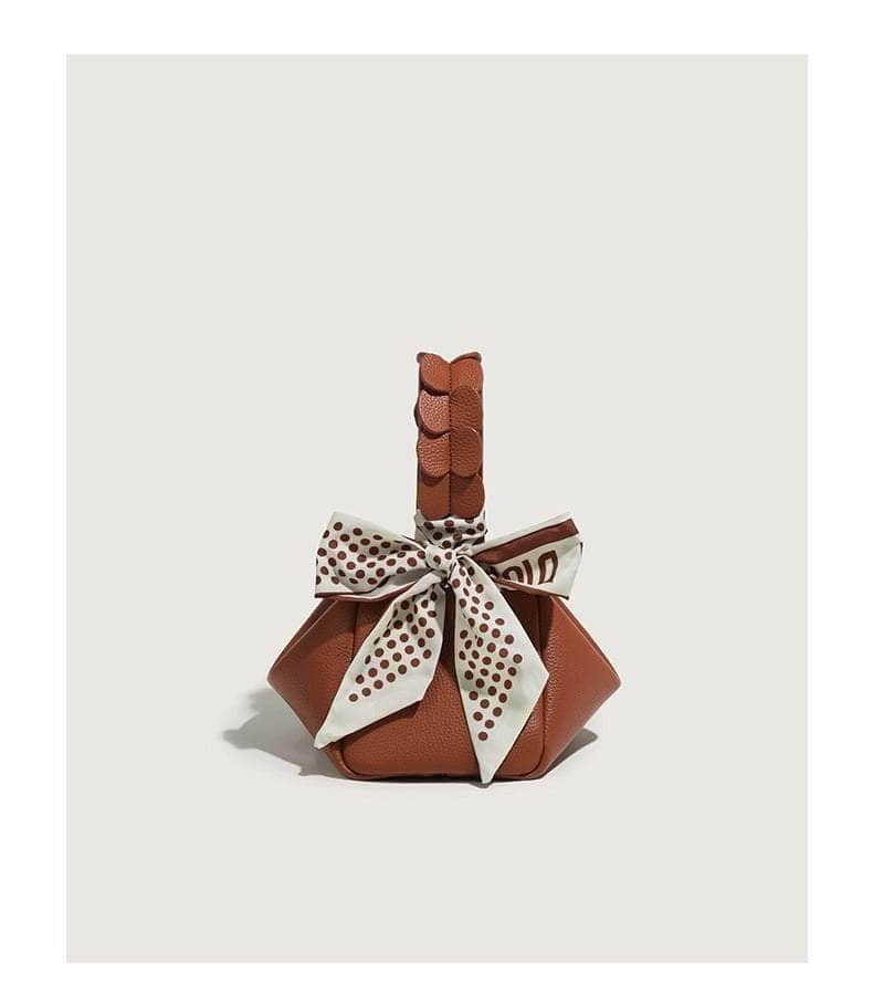 Chic Shoulder Bag with Exquisite Bowknot Design