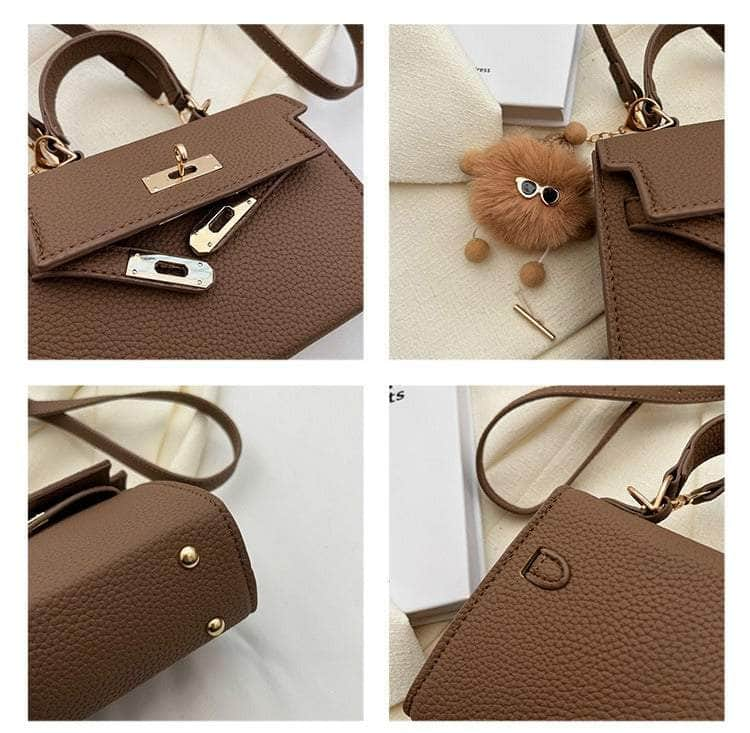 Chic Small Square Shoulder Handbag