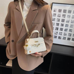 Chic Small Square Shoulder Handbag