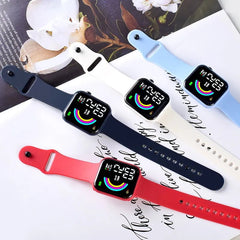 Child Watch: Ultra-Light LED Digital Watch for Kids, Sports Military Silicone Wristband, Electronic Clock - Relogio Infantil