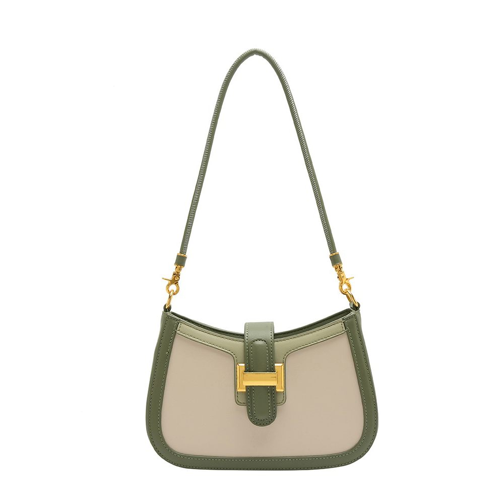 Classic Baguette Style Shoulder Bag