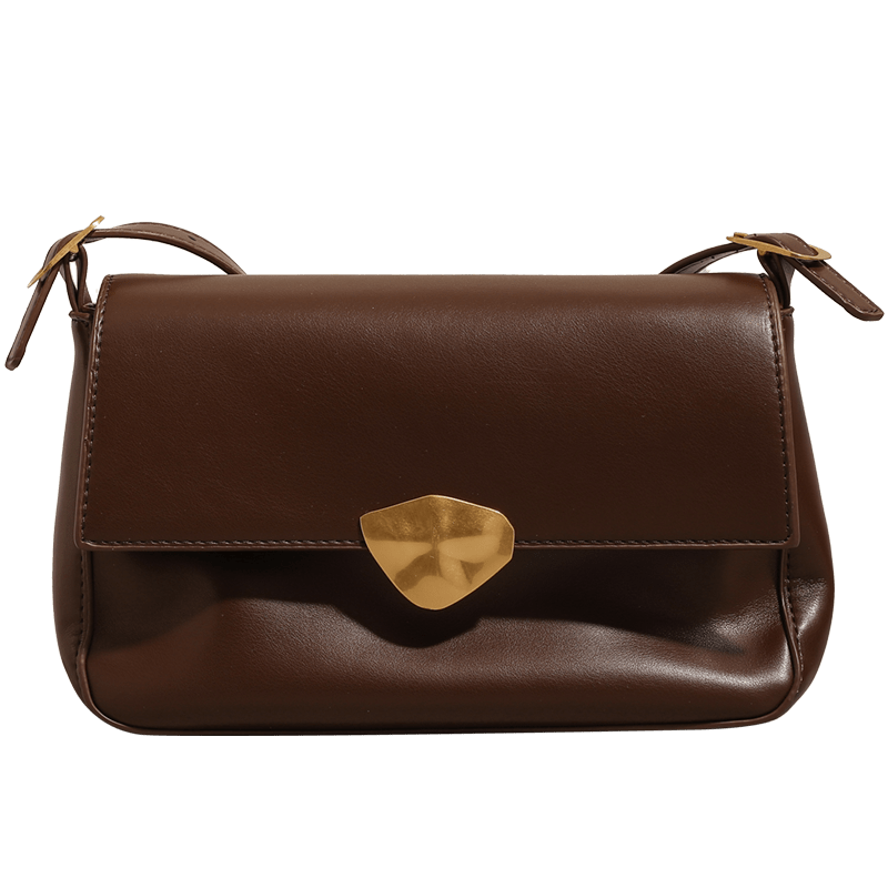 Classic Leather Handbag with a Vintage Touch