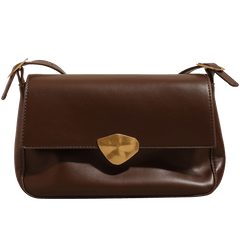 Classic Leather Handbag with a Vintage Touch